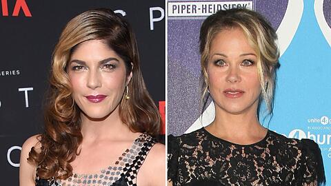 Selma Blair (l.) und Christina Applegate haben beide mit MS zu kämpfen.