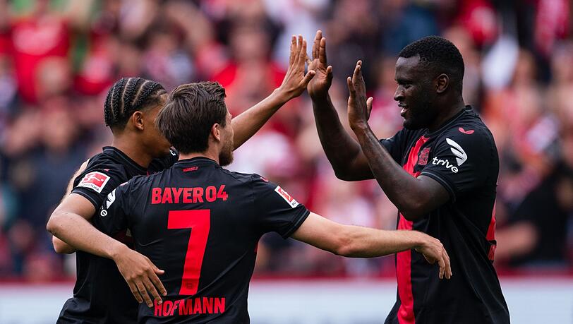 Die Werkself bestätigte mit dem Sieg gegen Darmstadt eine meisterhafte Saison. Die Werkself bestätigte mit dem Sieg gegen Darmstadt eine meisterhafte Saison.