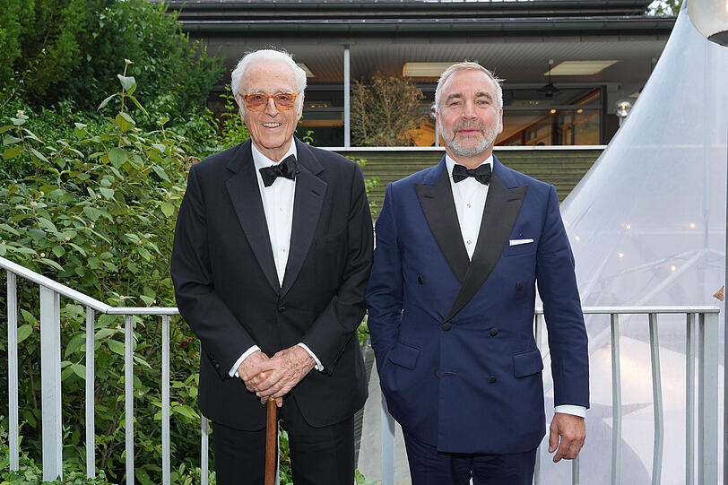 Franz Herzog von Bayern mit Lebensgefährte Thomas Greinwald