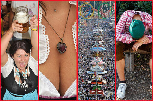 Das Oktoberfest 2011 hat begonnen: Dirndl, Bier und Lederhosen heißt es in den kommenden zwei Wochen.