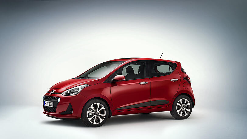 Auch beim überarbeiteten i10 bleibt Hyundai knapp unter der 10 000-Euro-Grenze.