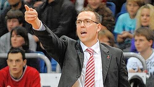 Mit der Auslosung zufrieden: Bambergs Coach Chris Fleming. Mit der Auslosung zufrieden: Bambergs Coach Chris Fleming.