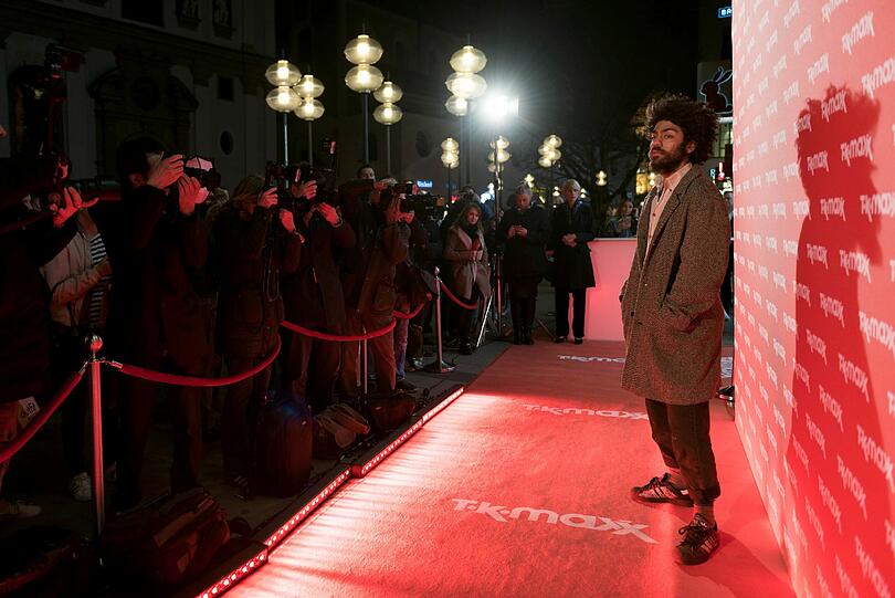 Noah Becker am Dienstag in München