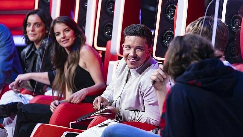 "The Voice of Germany": Die Juroren Stefanie Kloß, Yvonne Catterfeld, Nico Santos und Rea Garvey. "The Voice of Germany": Die Juroren Stefanie Kloß, Yvonne Catterfeld, Nico Santos und Rea Garvey.