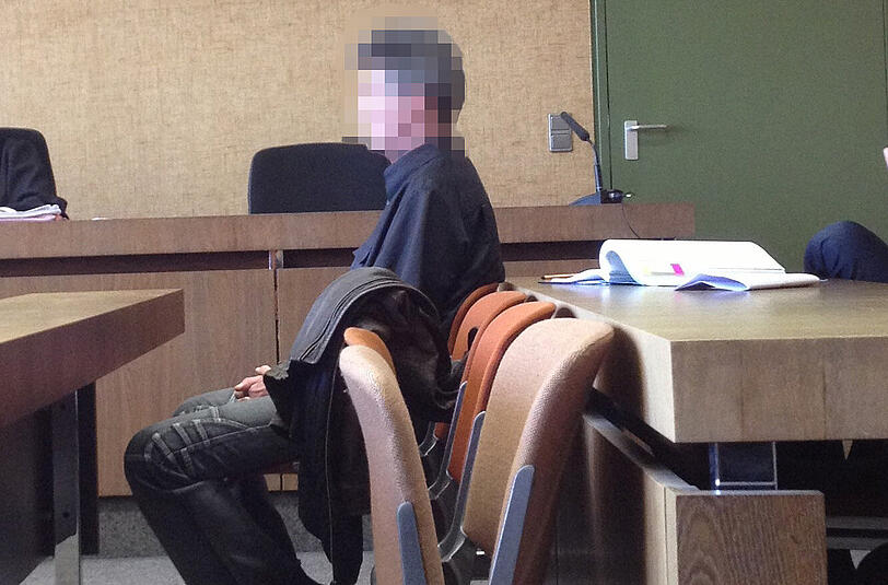 Klaus F. (56) steht wegen Bedrohung vor Gericht.