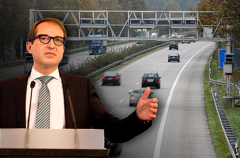 Nach den Plänen von Verkehrsminister Dobrindt soll es eine elektronische Nummernschild-Erkennung geben.