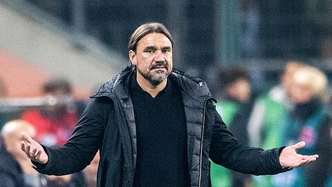 Musste mit seinem Team eine weitere Niedrlage hinnehmen: Gladbach-Coach Daniel Farke.