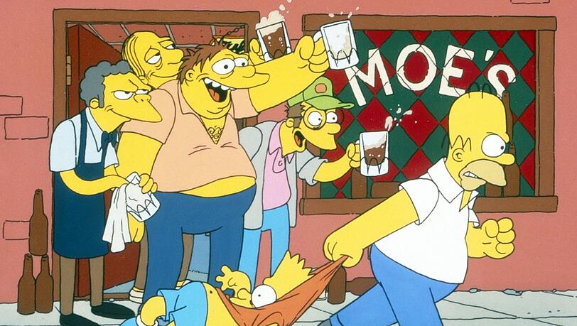 F&uuml;r eine dieser Figuren ist die Zeit bei "Die Simpsons" abgelaufen.