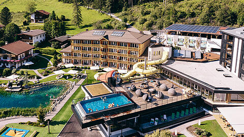 Unendliche M&ouml;glichkeiten f&uuml;r unvergessliche Momente im Familienresort Buchau.