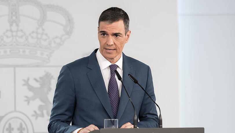 Sánchez spricht von einem "Massaker" in Gaza. (Archivfoto)