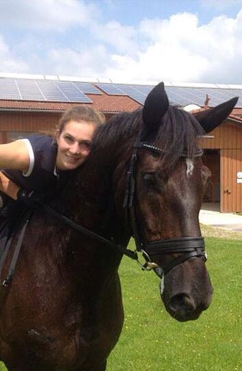 Lisa Müller verdankt ihre Fitness dem Reitsport.