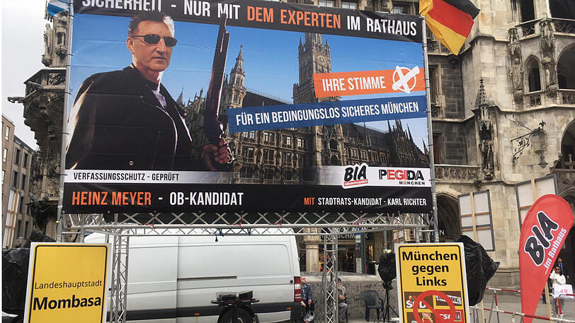 Das Plakat von Heinz Meyer.