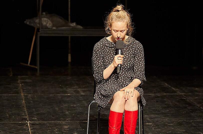 Nurit Hirschfeld in "Das Vorsprechen".