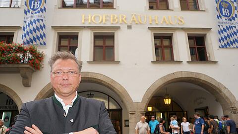 Dankt der Polizei: Hofbräuhaus-Wirt Wolfgang Sperger.