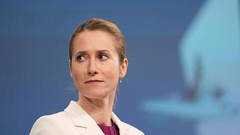 EU-Chefdiplomatin Kaja Kallas stellte die Strategie mit Verteidigungskommissar Andrius Kubilius vor.