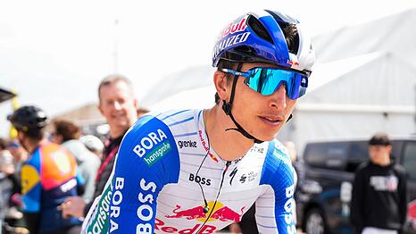 Florian Lipowitz ist bei der Katalonien-Rundfahrt aufs Podest gefahren. (Archivbild)