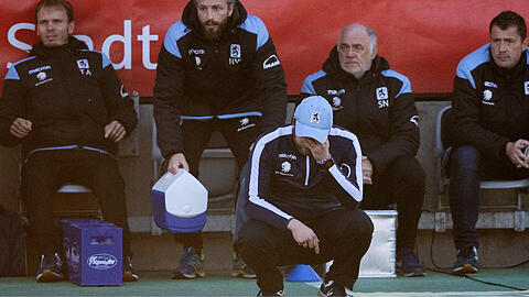 Sollte mit dem TSV 1860 Antworten liefern: Löwen-Coach Daniel Bierofka.
