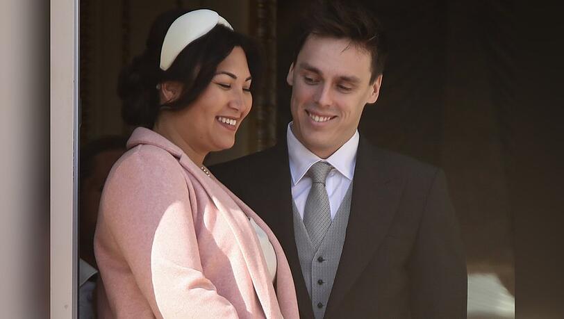 Marie Chevallier und Louis Ducruet bei einem Auftritt in Monaco vor wenigen Tagen.