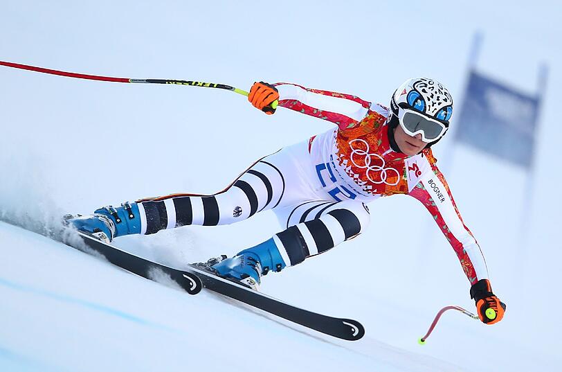 Eine Meisterin in eigentlich allen Disziplinen Maria Höfl-Riesch.