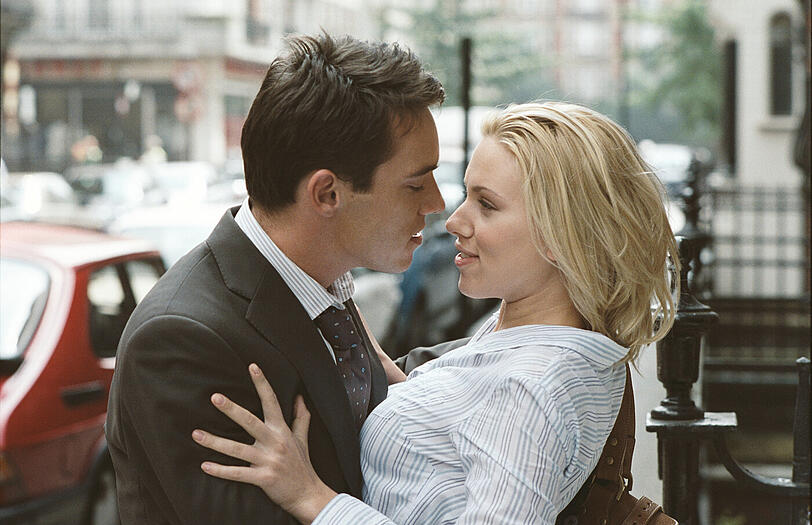 Jonathan Rhys Meyers mit Scarlett Johansson in "Match Point".