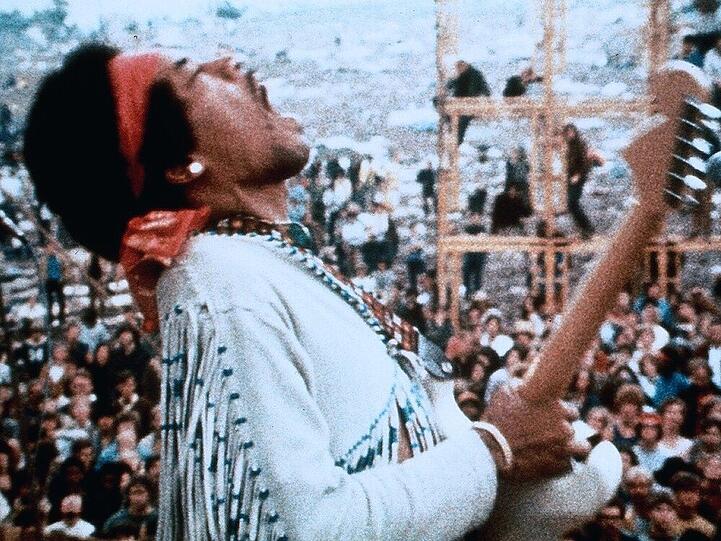 Jimi Hendrix zelebrierte seine Auftritte wie kein anderer