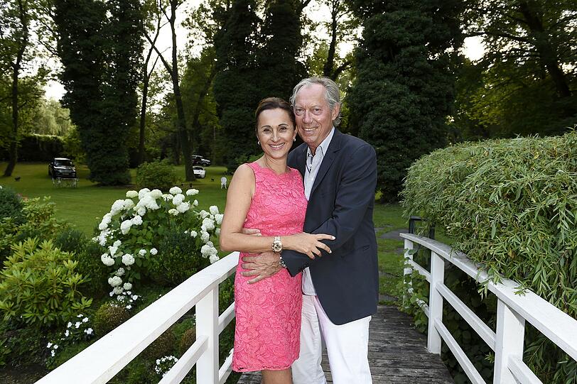 Prof. Werner Mang mit Frau Sybille