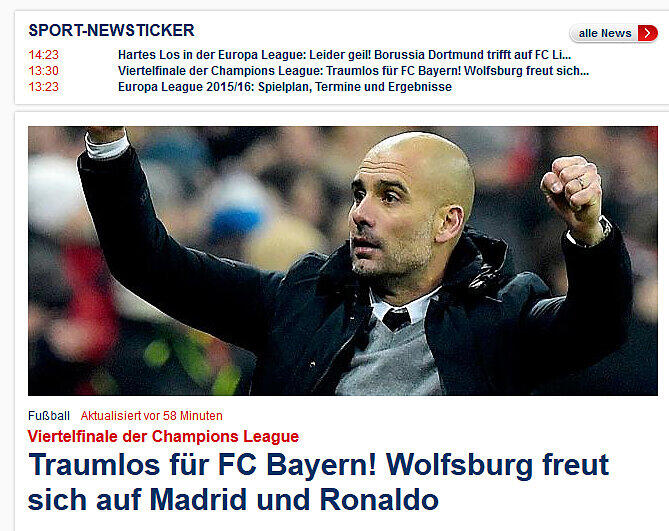 "Focus Online" sieht ein "Traumlos".