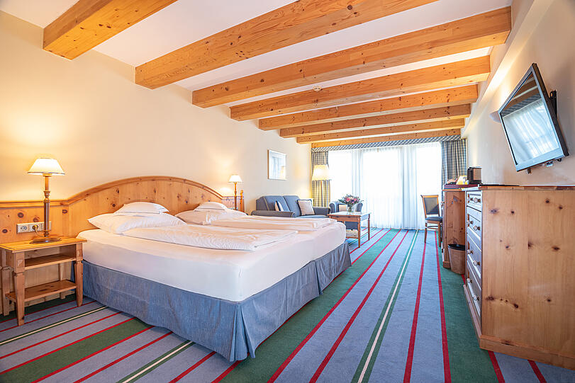Kaiserlich gebettet in der Junior Suite