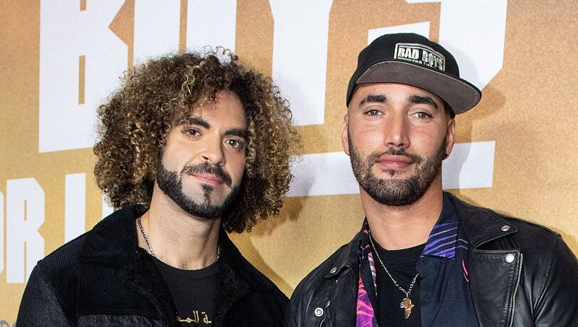 Adil El Arbi (l.) und Bilall Fallah auf der Premiere von "Bad Boys for Life" in Amsterdam.