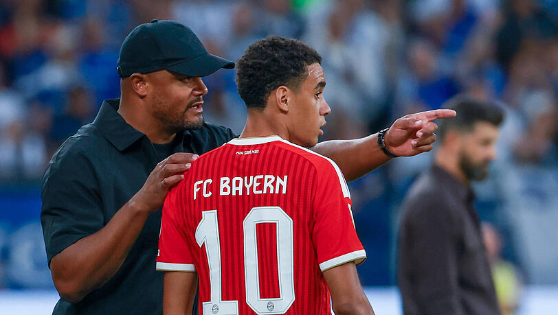 Gegen Schalke 04 wieder auf dem Platz: Jamal Musiala Gegen Schalke 04 wieder auf dem Platz: Jamal Musiala