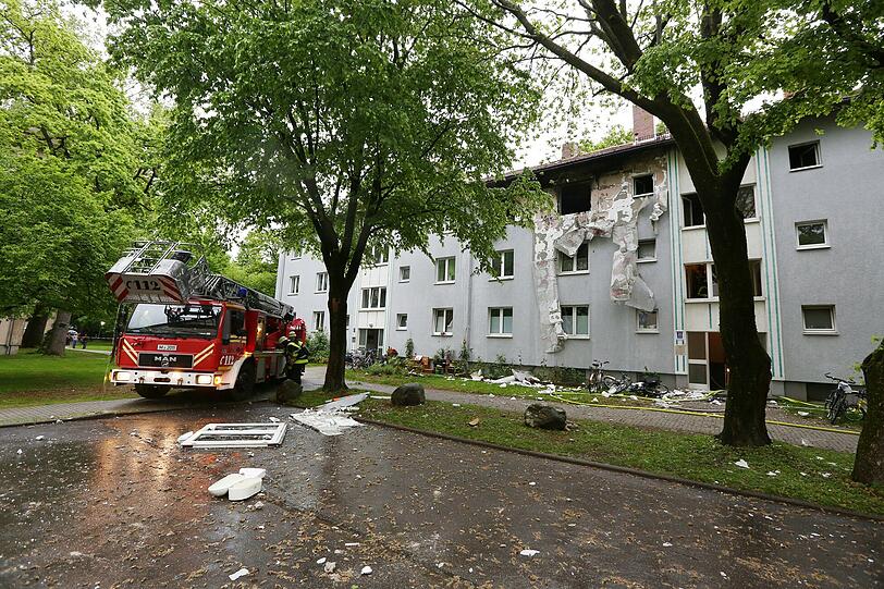 Heftige Explosion in Berg am Laim. Die Bilder!