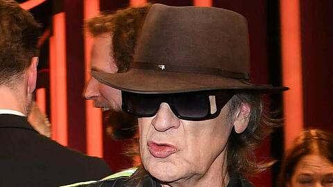 Udo Lindenberg bei einem Auftritt in München