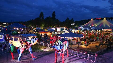 Das Sommer-Tollwood im Olympiapark. (Archivbild)
