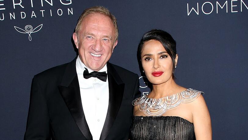 François-Henri Pinault und Salma Hayek sind seit 2009 verheiratet und haben eine Tochter. François-Henri Pinault und Salma Hayek sind seit 2009 verheiratet und haben eine Tochter.