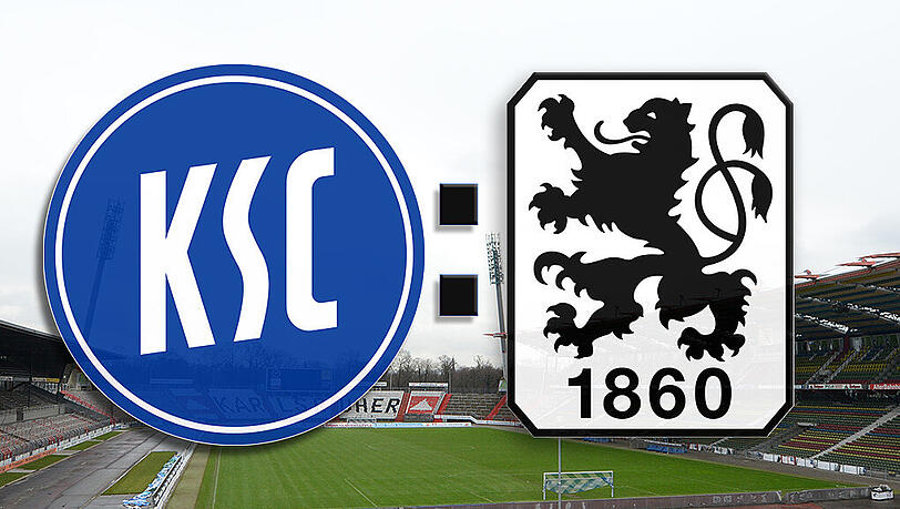 Karlsruhe gegen TSV 1860 im AZ-Liveticker.