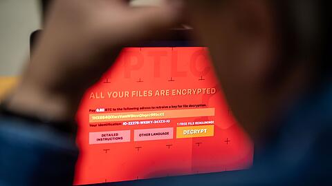 Bei Angriffen mit Ransomware werden Daten verschlüsselt, und die Hacker verlangen Geld für die Freigabe. (Symbolbild)
