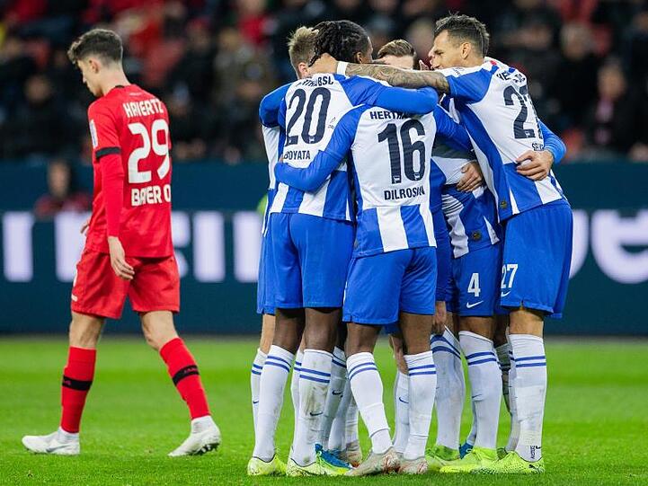 Hertha BSC feierte in Leverkusen den zweiten Sieg unter der Leitung von Trainer Jürgen Klinsmann.