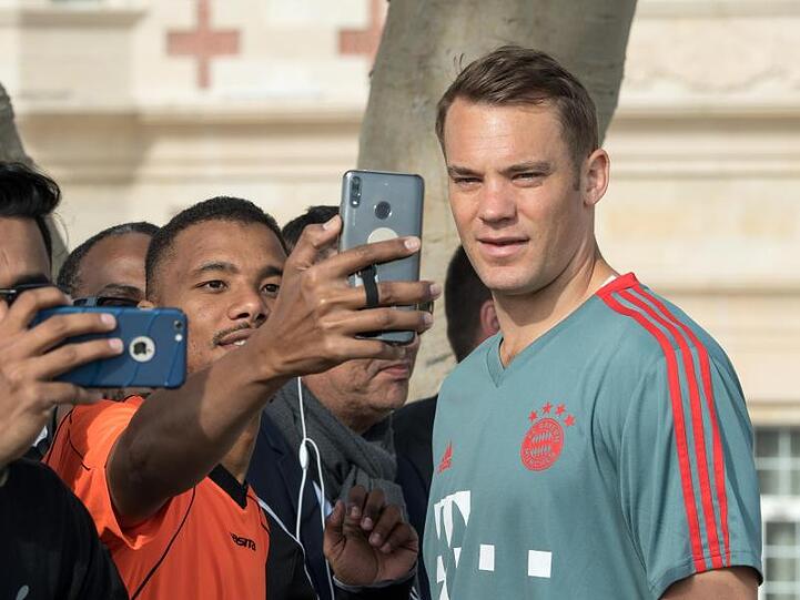 Torwart Manuel Neuer. Foto: Peter Kneffel/Archiv