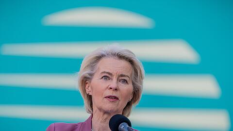 Auch von der Leyen &auml;u&szlig;ert sich mit Blick auf die Reformagenda.