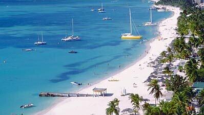 Karibik-Insel Aruba: Eagle Beach Karibik-Insel Aruba: Eagle Beach