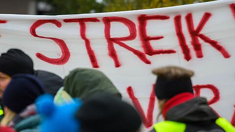 Wie hier in Magdeburg soll es in der kommenden Woche noch einmal viele Warnstreiks geben. (Archivbild)