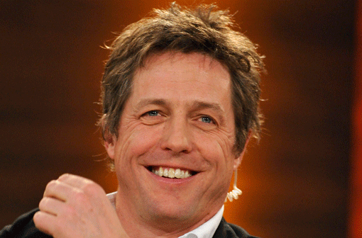 Ähnliche Bilder kennt man auch von Schauspieler Hugh Grant...
