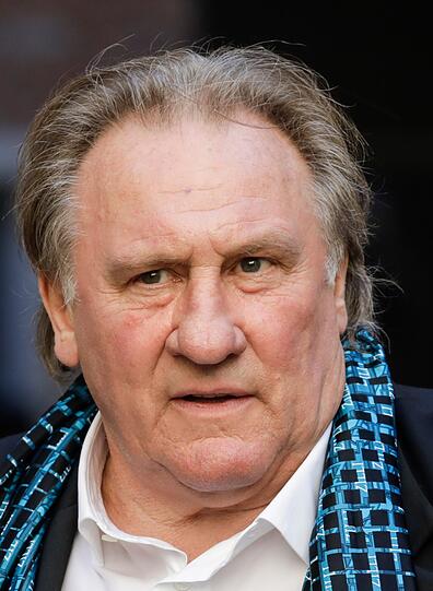 Schauspieler Gérard Depardieu.