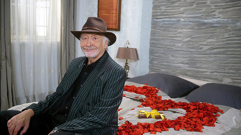 Karl Dall als Richie Sky in der ARD-Telenovela "Rote Rosen".