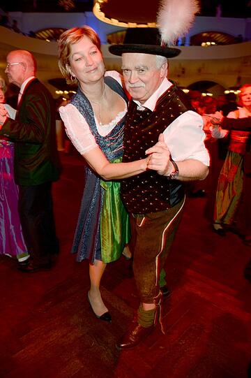 CSU-Haudrauf Peter Gauweiler mit seiner Frau Eva.