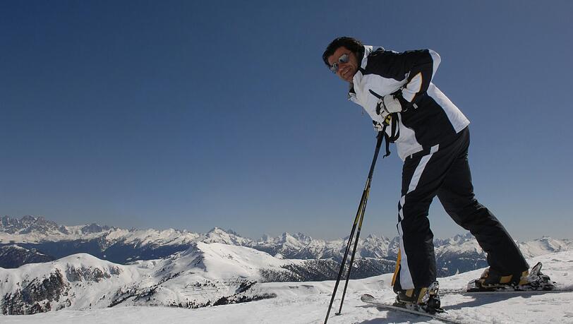 Alberto Tomba gewann bei Olympia drei Mal Gold. Er war das Ski-Idol der Achtziger und Neunziger.