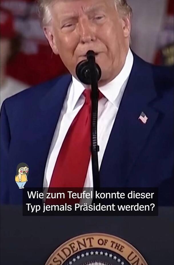 Marisa Burger ist kein Fan von US-Präsident Donald Trump.