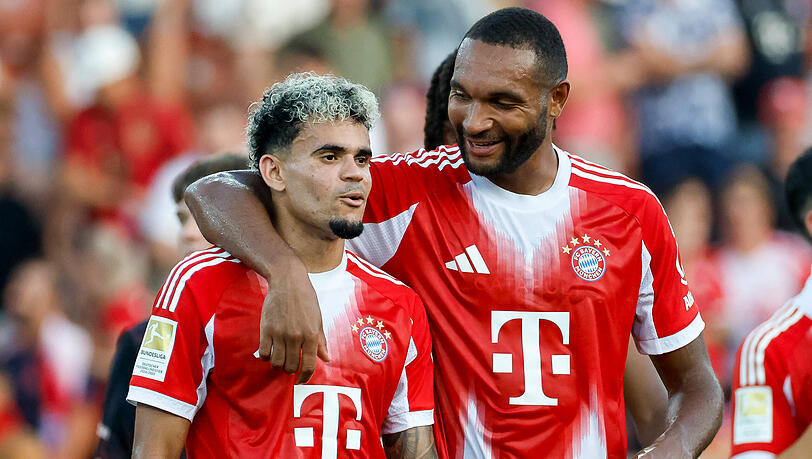 Prominente Bayern-Neuzugänge: Luis Díaz (l.) und Jonathan Tah.