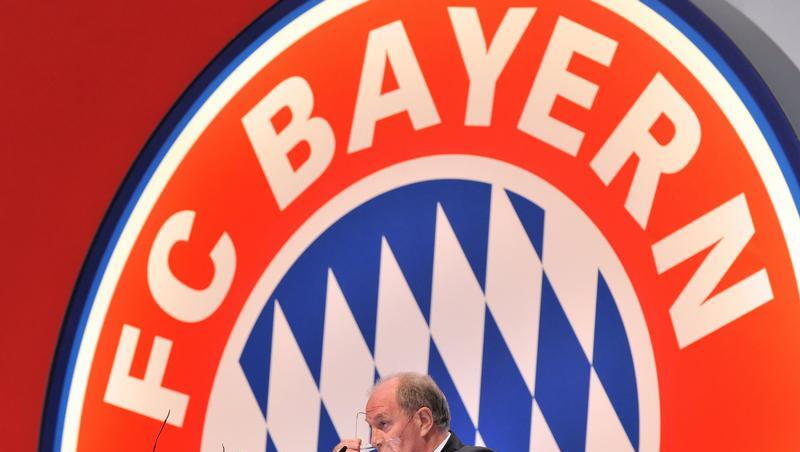Verkündete großartige Zahlen: Bayern-Präsident Uli Hoeneß. Verkündete großartige Zahlen: Bayern-Präsident Uli Hoeneß.