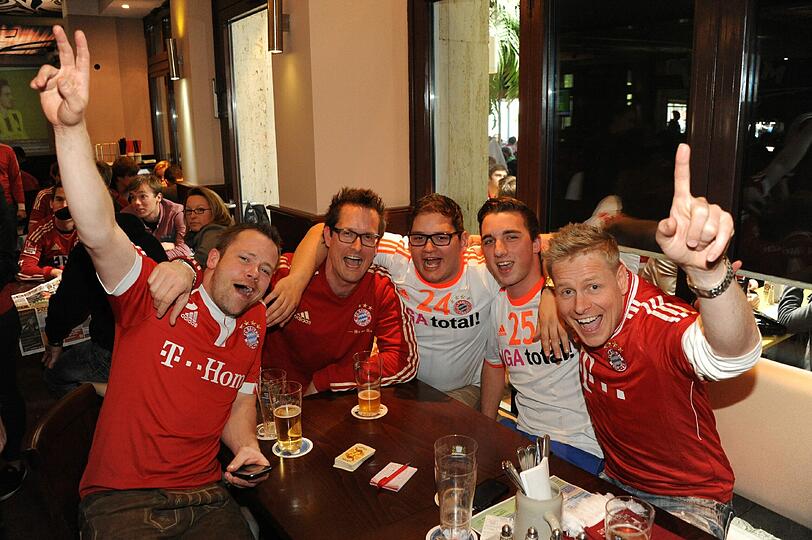Geschichten, Fans und Skurilitäten: Stimmungsvolle Fotos aus München zum großen Finale in Wembley